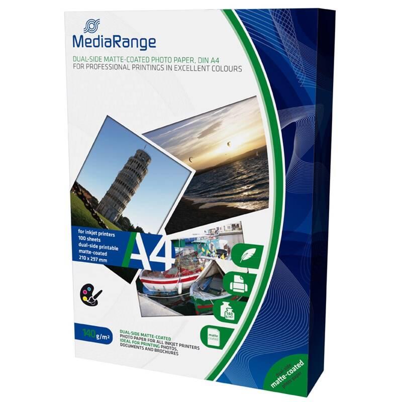 Fotopapír MediaRange A4 100 listů 140g