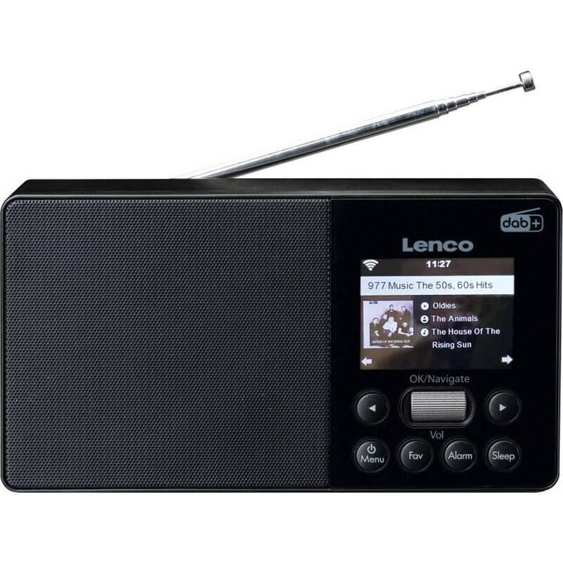 Internetový radiopřijímač s DAB Lenco PIR-510 černý