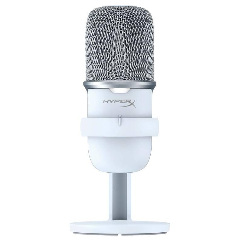 Mikrofon HyperX SoloCast bílý, Mikrofon, HyperX, SoloCast, bílý