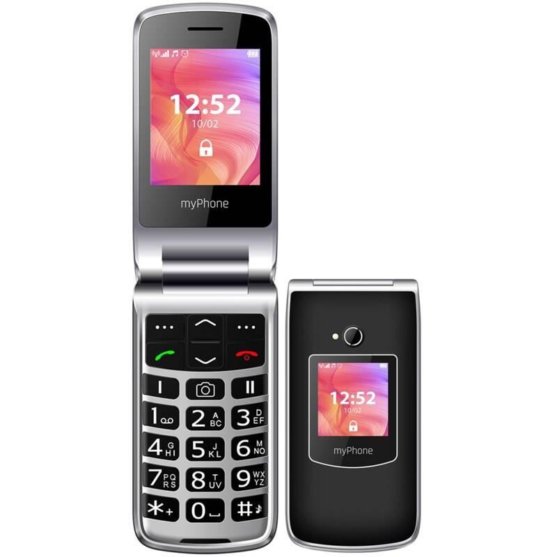 Mobilní telefon myPhone Rumba 2 černý, Mobilní, telefon, myPhone, Rumba, 2, černý