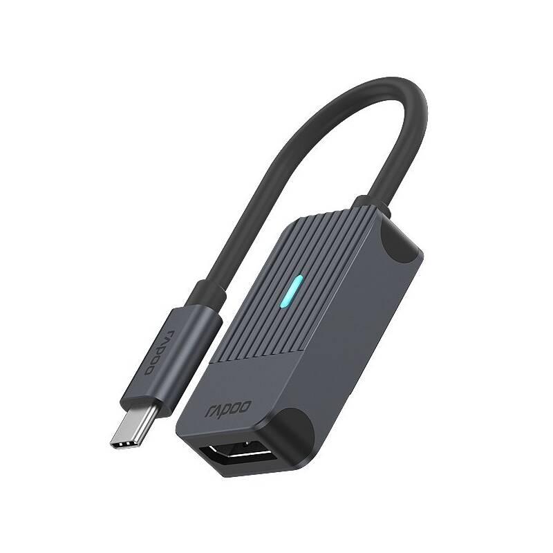 Redukce Rapoo USB-C DisplayPort černá