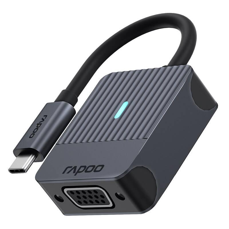 Redukce Rapoo USB-C VGA černá